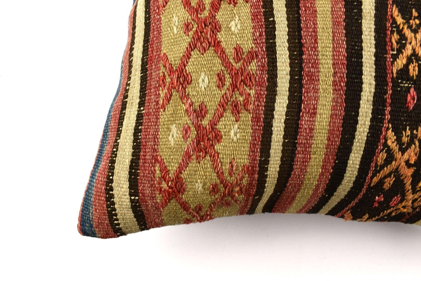 20x20 Kilim Pillow Cover Handmade Vintage Oushak Kilim Cushion Cover 4683