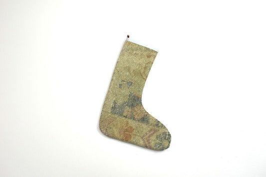 Kilim Christmas Stocking Vintage Rug Stocking Ethnic Decorative Xmas Socks S1010