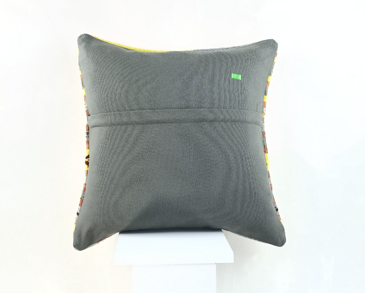 18"x18" Kilim Pillow Cover  Handmade Turkish Vintage Cushion Tribal Lumbar 2169