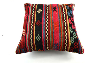20x20 Kilim Pillow Cover Handmade Vintage Oushak Kilim Cushion Cover 3488