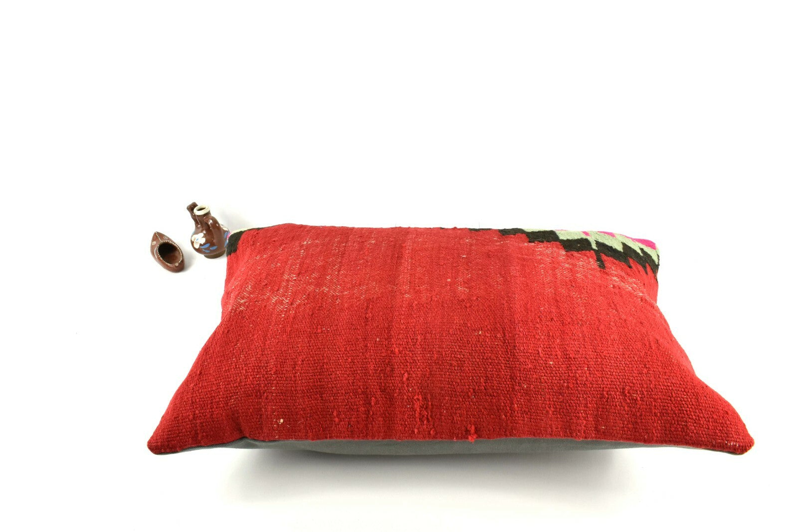 16x24 Kilim Pillow Cover Handmade Vintage Anatolian Lumbar Cushion Cover A2716