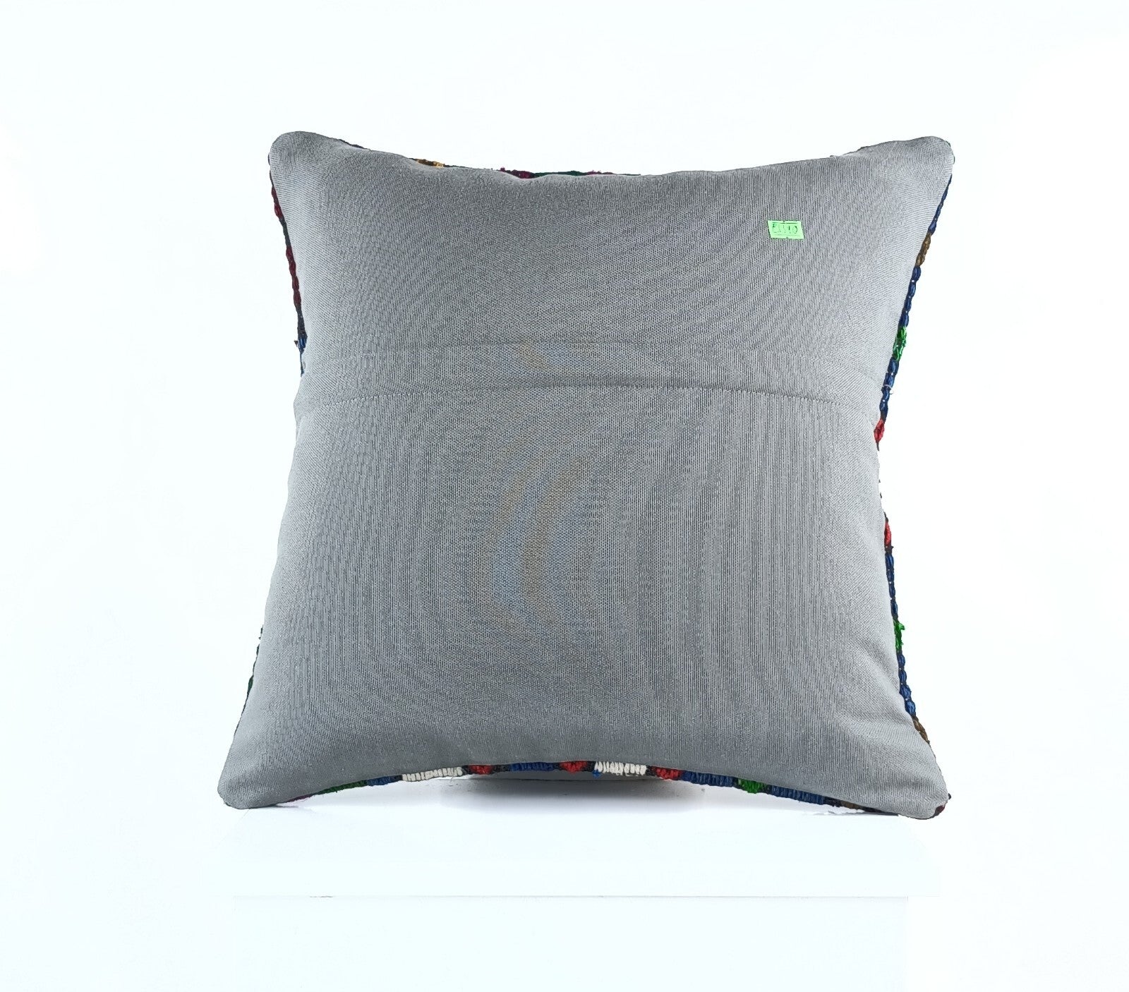 18"x18" Kilim Pillow Cover  Handmade Turkish Vintage Cushion Tribal Lumbar E1390