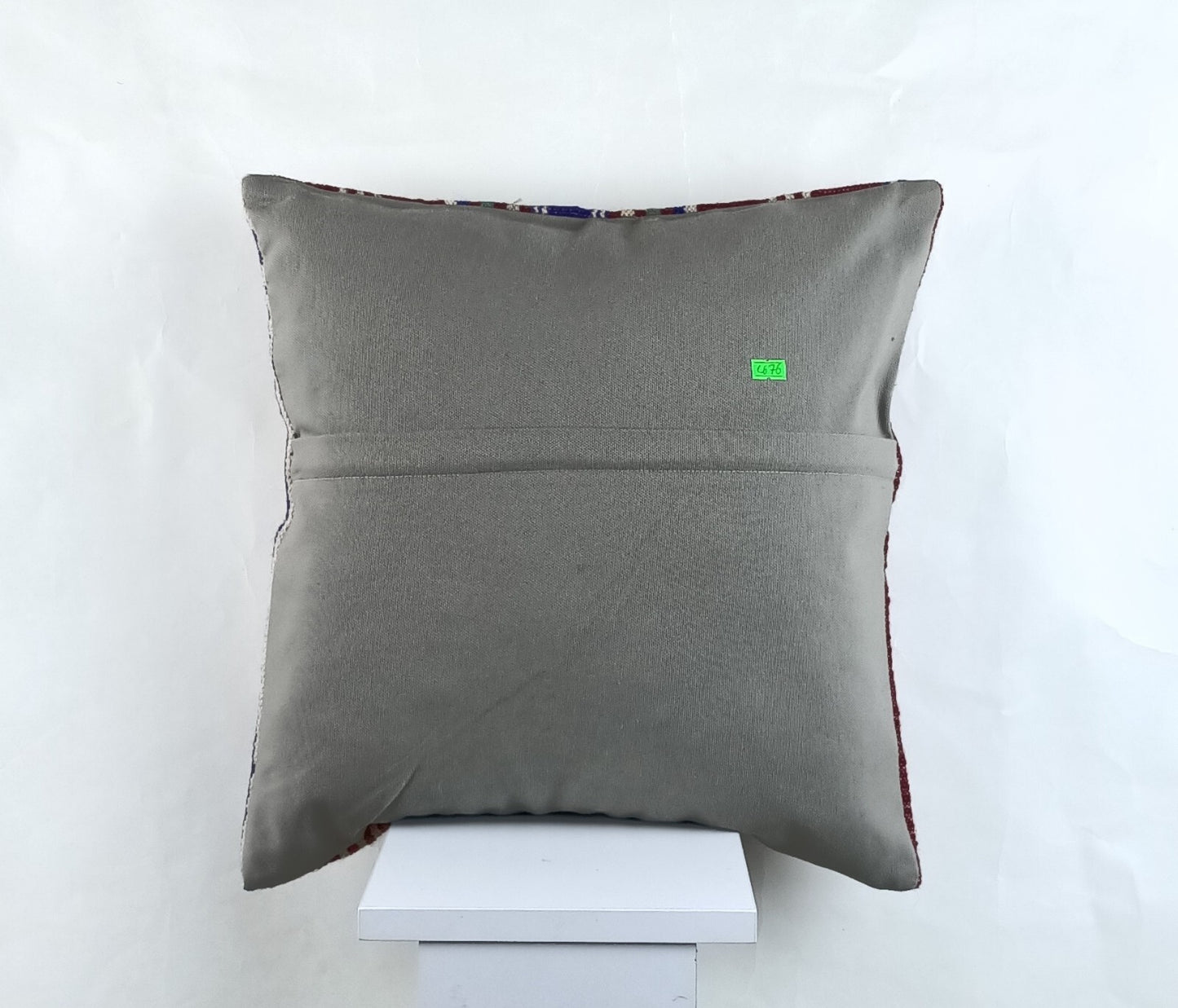 18"x18" Kilim Pillow Cover  Handmade Turkish Vintage Cushion Tribal Lumbar 2676