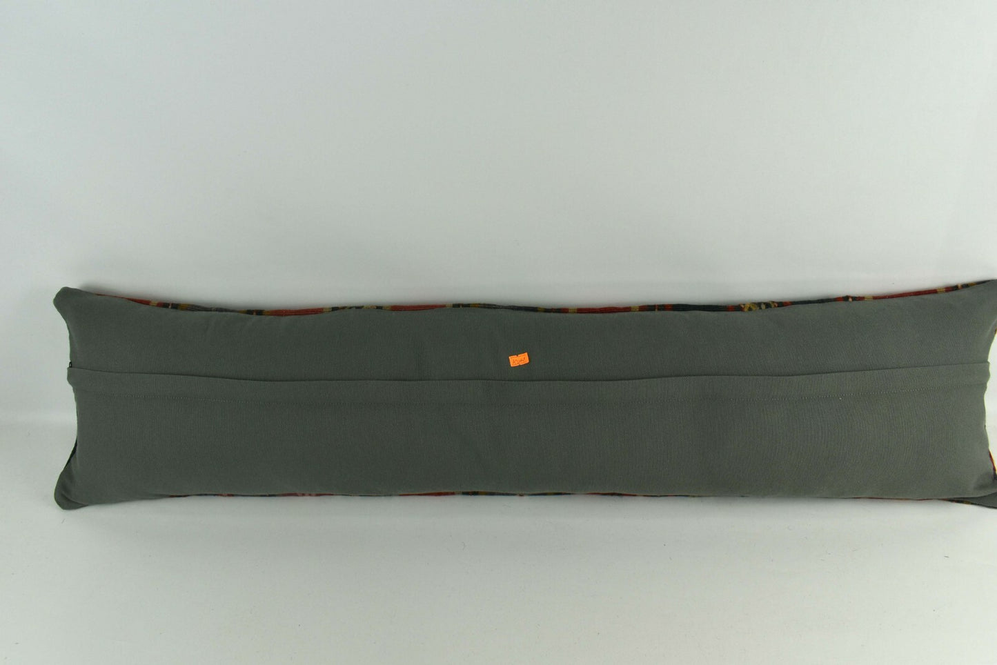 Handmade Kilim Pillow Cover 12x48 Turkish Vintage Lumbar Pillow Cover  A2441