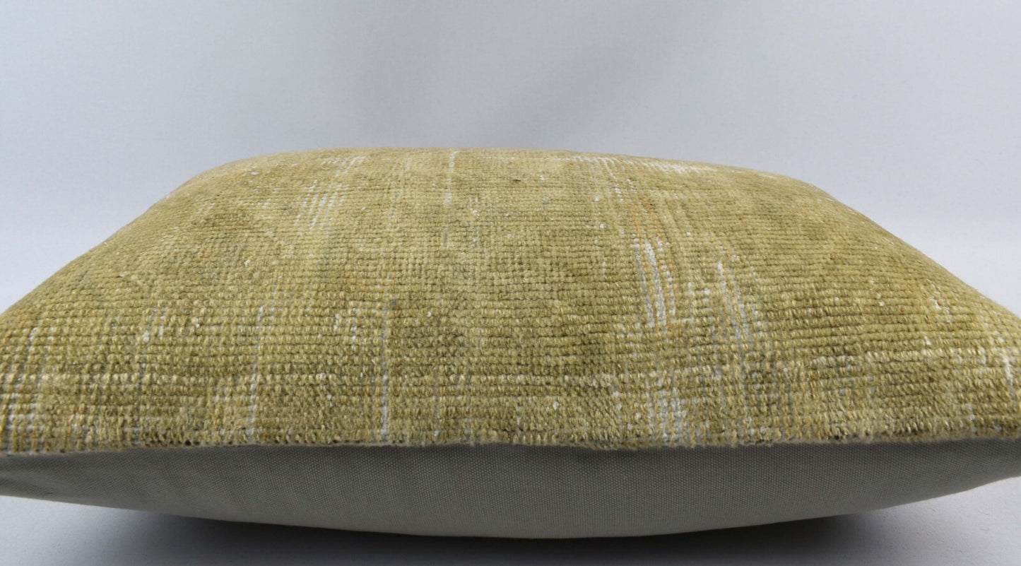 16x24 Kilim Pillow Cover Handmade Vintage Anatolian Lumbar Cushion Cover 4789