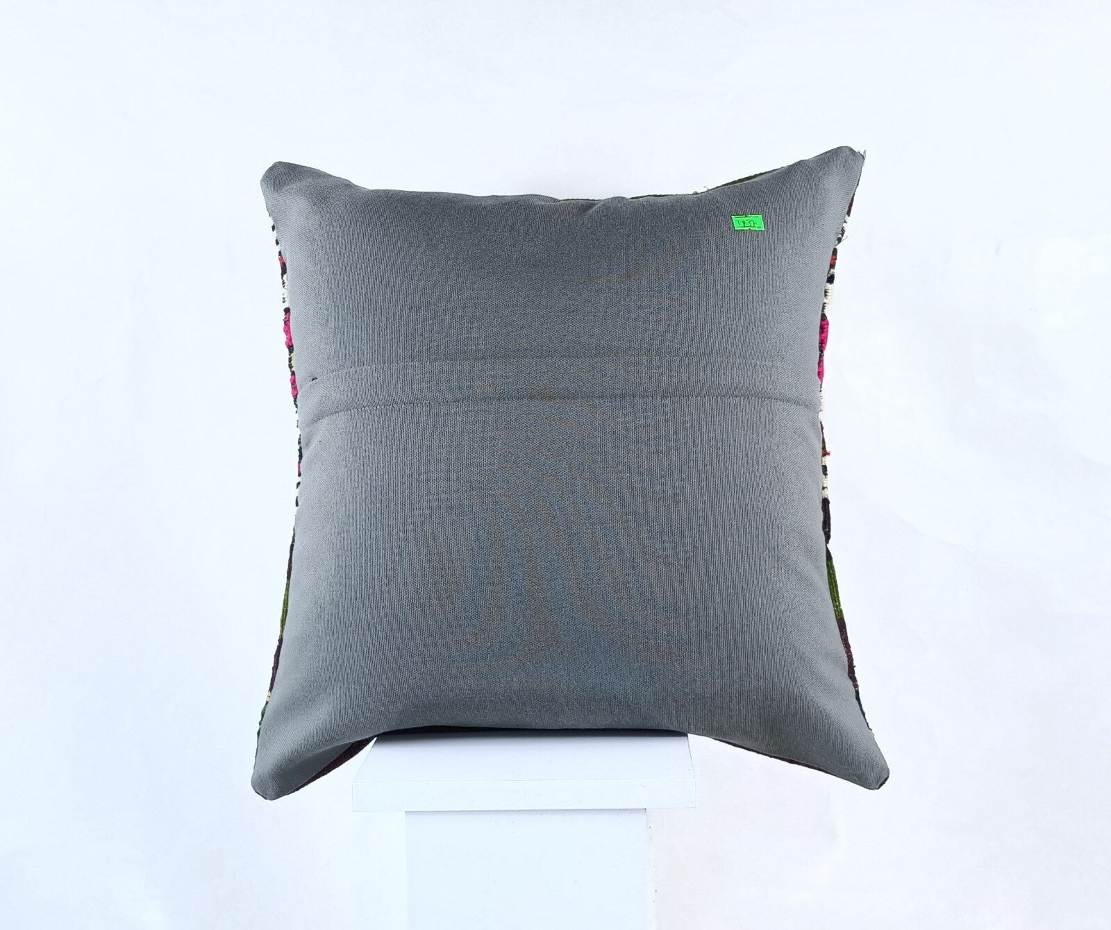 18"x18" Kilim Pillow Cover  Handmade Turkish Vintage Cushion Tribal Lumbar 1837