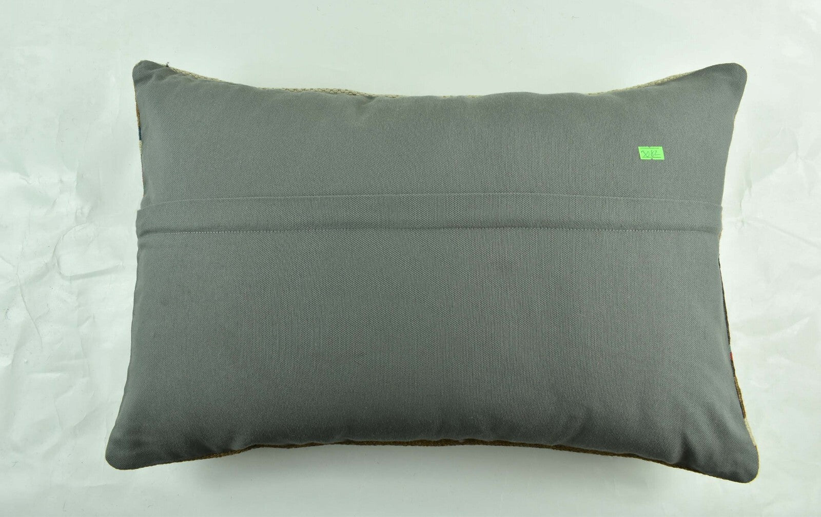 Kilim Pillow Cover 16x24 Tribal Vintage Turkish Carpet Lumbar Pillow Cover 3082