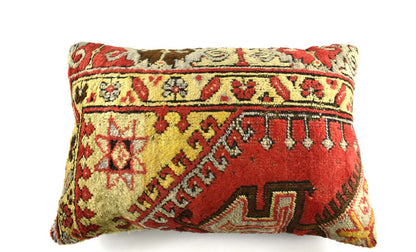 16x24 Kilim Pillow Cover Handmade Vintage Anatolian Lumbar Cushion Cover A2691