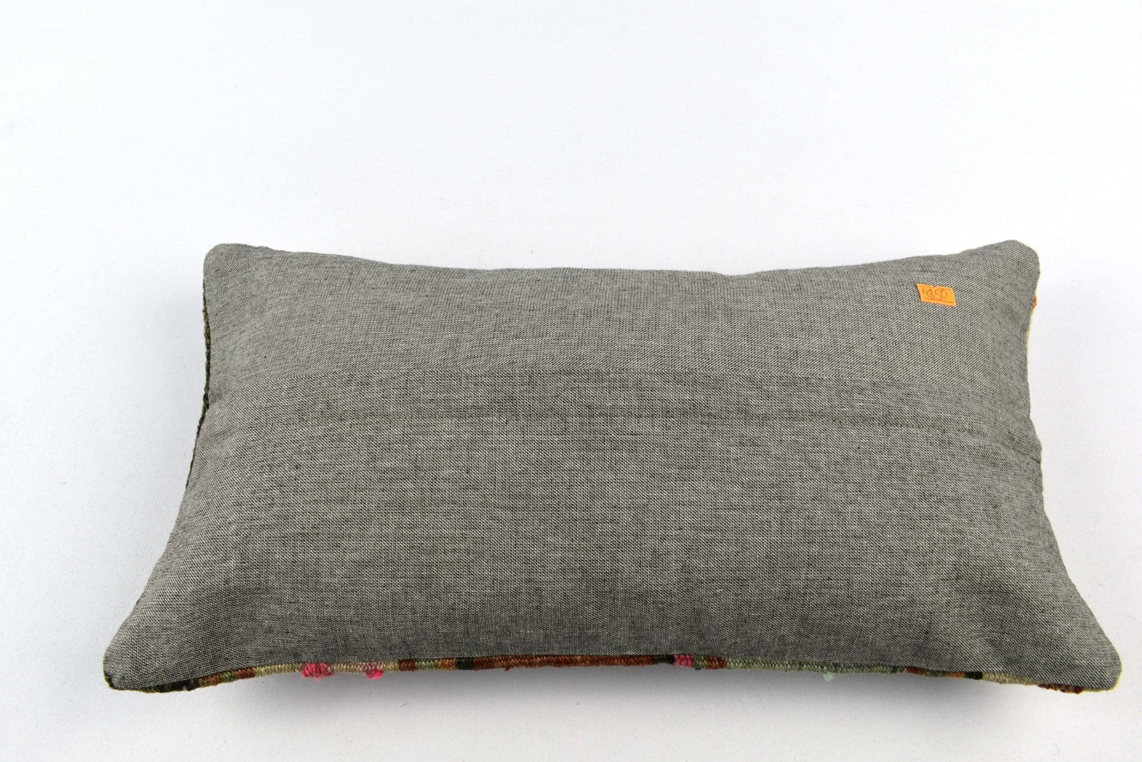 10x20 Kilim Lumbar Pillow Cover Vintage Ethnic Oushak Kilim Pillow Cover 4850