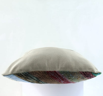 20x20 Kilim Pillow Cover Handmade Vintage Oushak Kilim Cushion Cover 2363