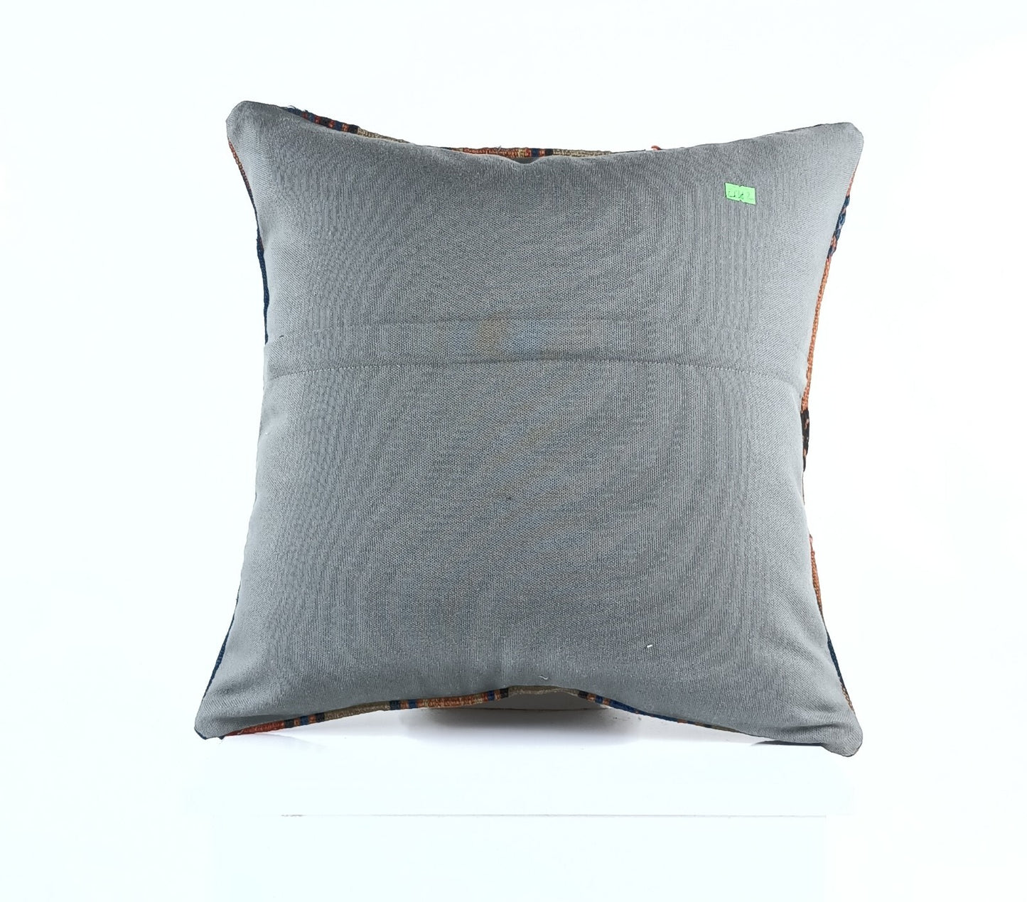 18"x18" Kilim Pillow Cover  Handmade Turkish Vintage Cushion Tribal Lumbar E1382