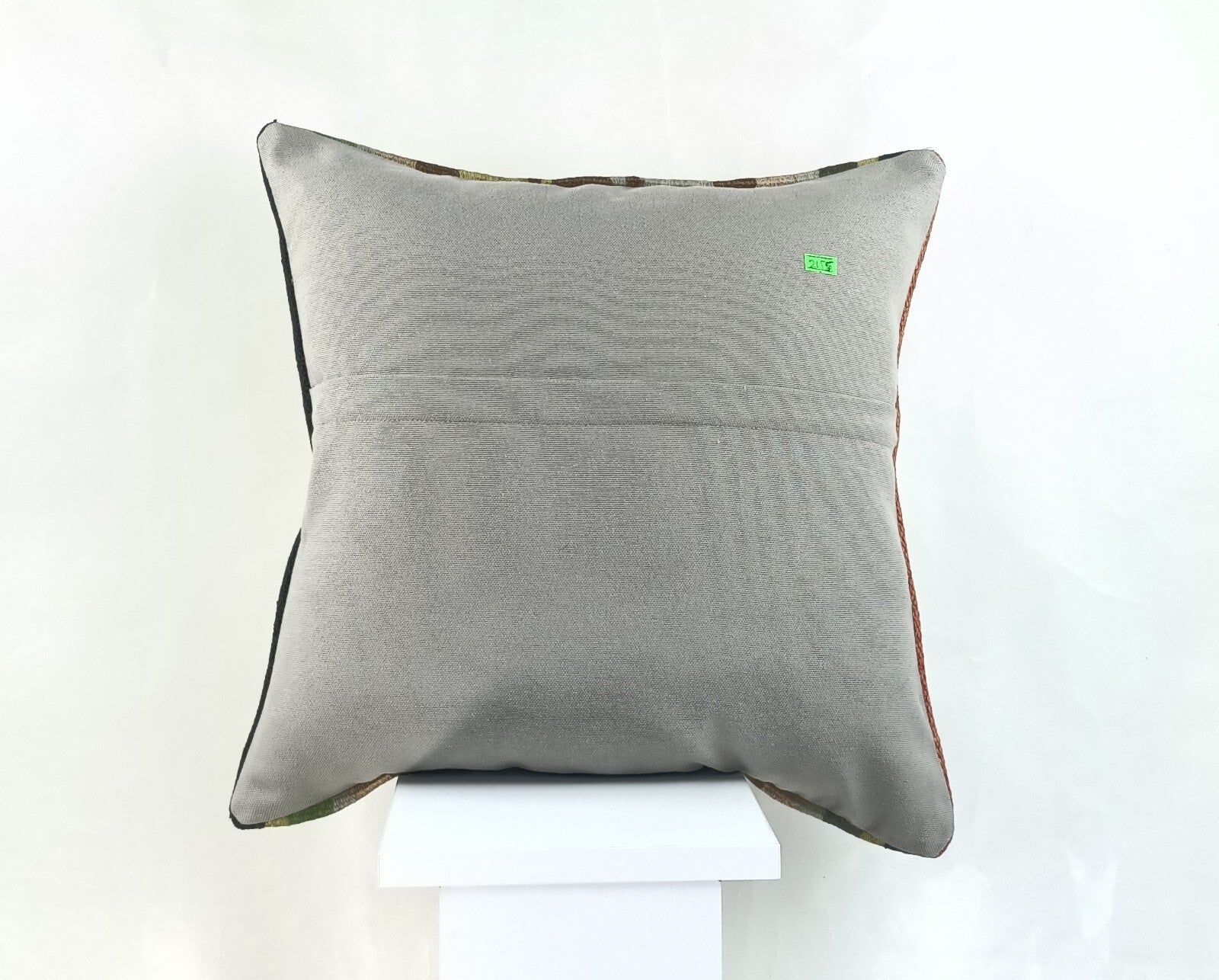 18"x18" Kilim Pillow Cover  Handmade Turkish Vintage Cushion Tribal Lumbar 2155