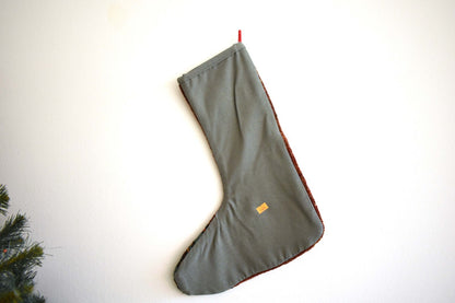 Christmas Stocking Kilim Christmas Sock Rug Gift Stocking Xmas Decor Socks S24