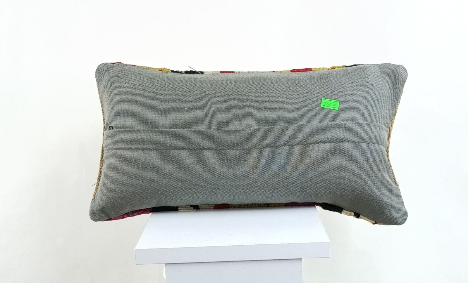 Turkish Cushion Cover 8"x16" Handmade Vintage Boho Ethnic Throw Pillow Case 2607