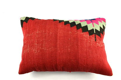 16x24 Kilim Pillow Cover Handmade Vintage Anatolian Lumbar Cushion Cover A2716