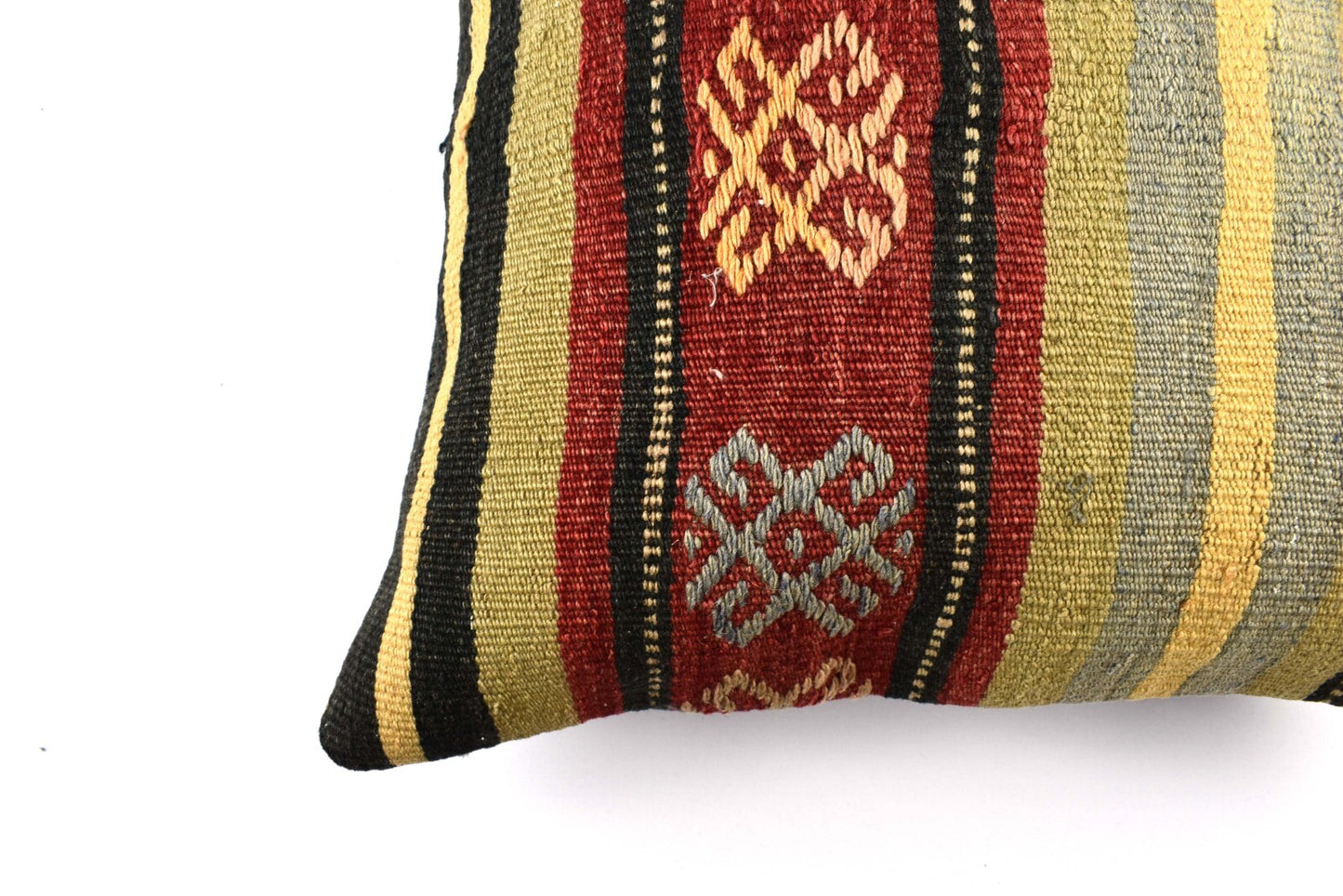 20x20 Kilim Pillow Cover Handmade Vintage Oushak Kilim Cushion Cover 4667