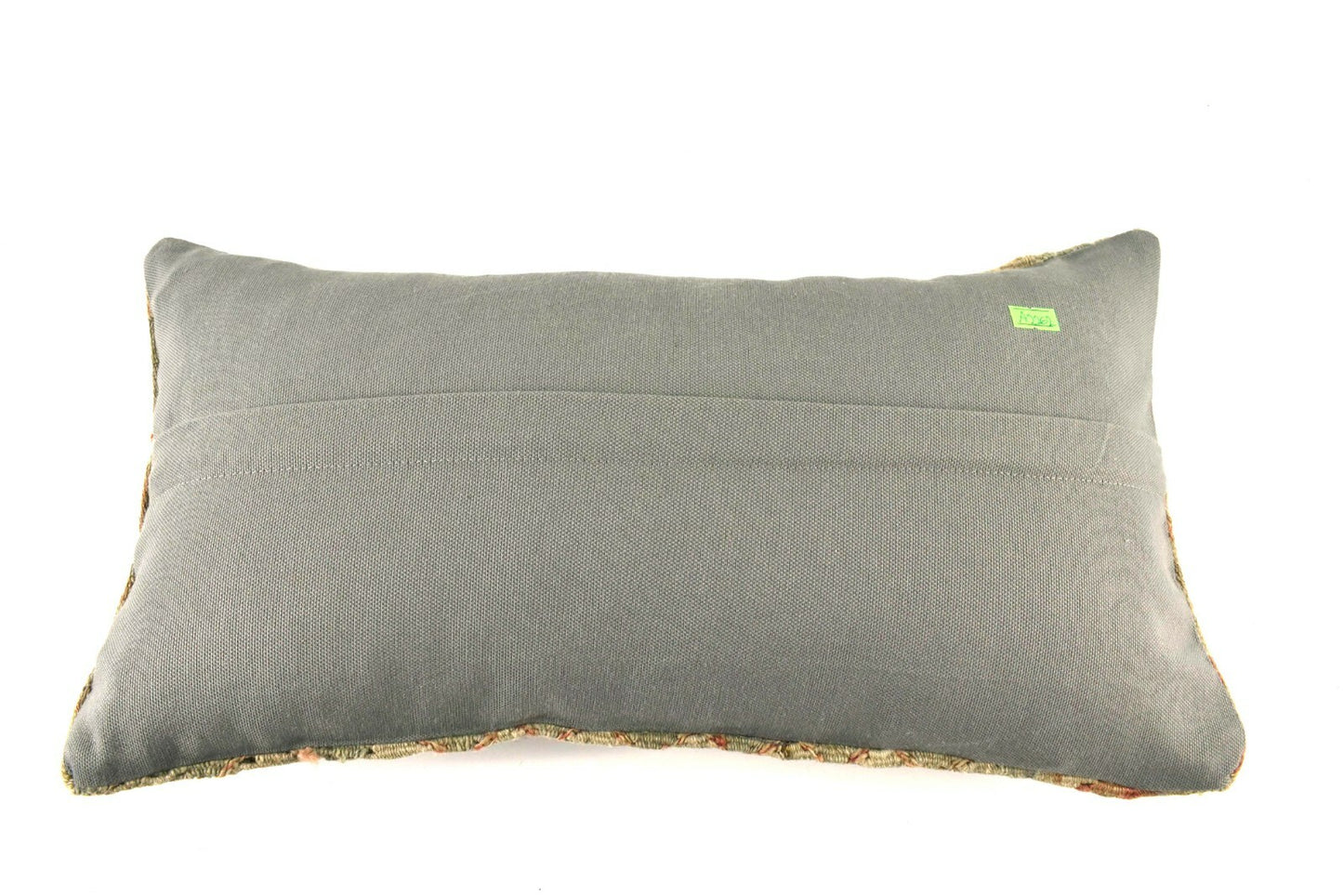 Kilim Lumbar Pillow Cover 10x20 Decorative Sofa Couch Handmade Cushion A2262