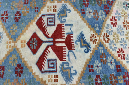 3.8x1.7 ft Anatolian Runner Small Vintage Rug Oushak Runner Mini Turkish Rug Y82