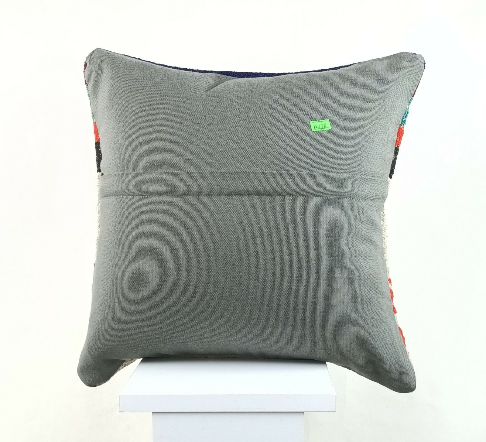 Kilim Pillow Cover 16x16 Oriental Traditional Handmade Bohemian Cushion A1138