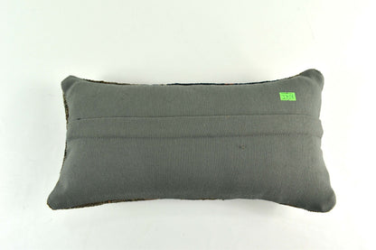 Turkish Cushion Cover 8"x16" Handmade Vintage Boho Ethnic Throw Pillow Case 3708