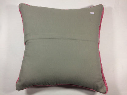 20x20 Kilim Pillow Cover Handmade Vintage Oushak Kilim Cushion Cover 1553