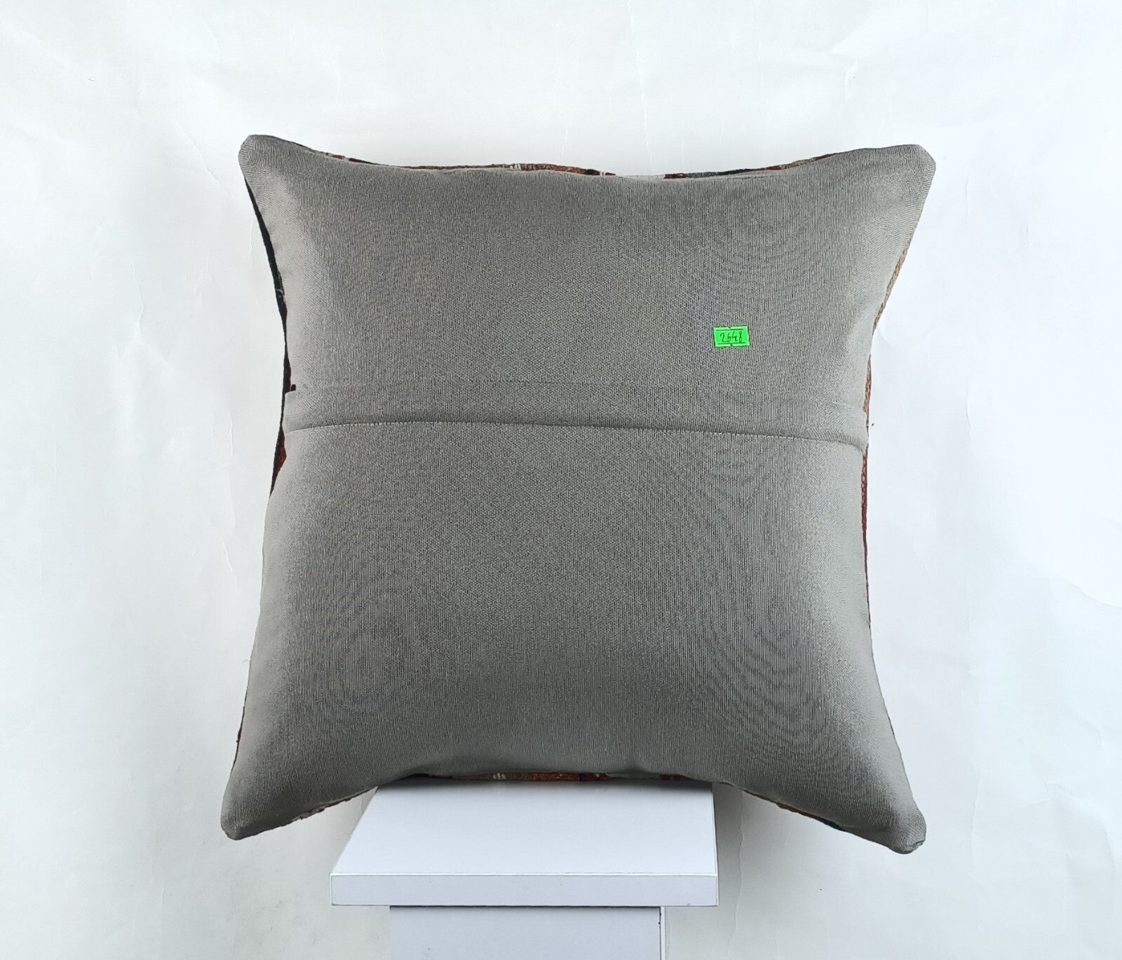 18"x18" Kilim Pillow Cover  Handmade Turkish Vintage Cushion Tribal Lumbar 2648