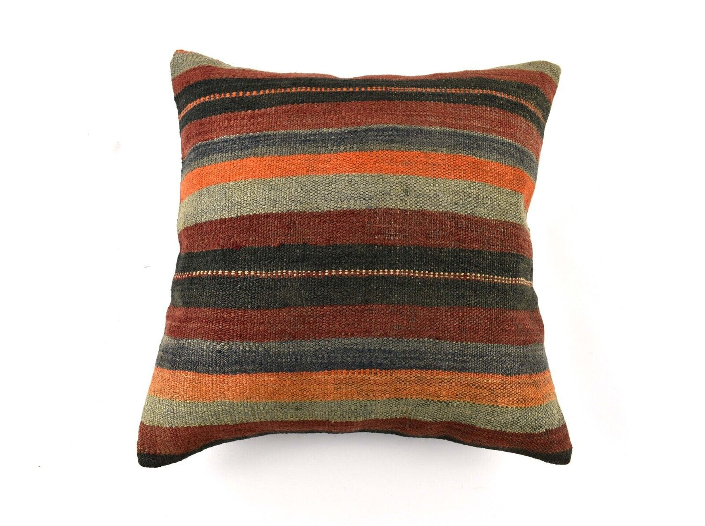 20x20 Kilim Pillow Cover Handmade Vintage Oushak Kilim Cushion Cover 4678