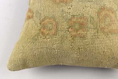 20x20 Kilim Pillow Cover Handmade Vintage Oushak Kilim Cushion Cover 4734