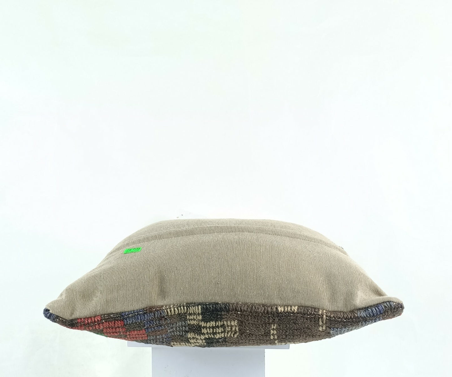 Kilim Pillow Cover 16x16 in Handmade Turkish Sofa Couch Wool Boho Cushion  A481