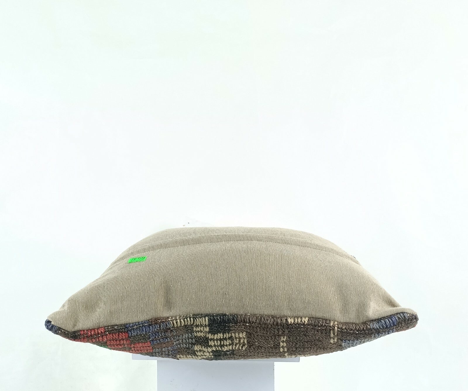 Kilim Pillow Cover 16x16 in Handmade Turkish Sofa Couch Wool Boho Cushion  A481