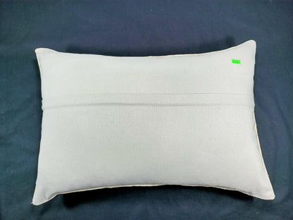 Kilim Pillow Cover 16x24 Tribal Vintage Turkish Carpet Lumbar Pillow Cover E51