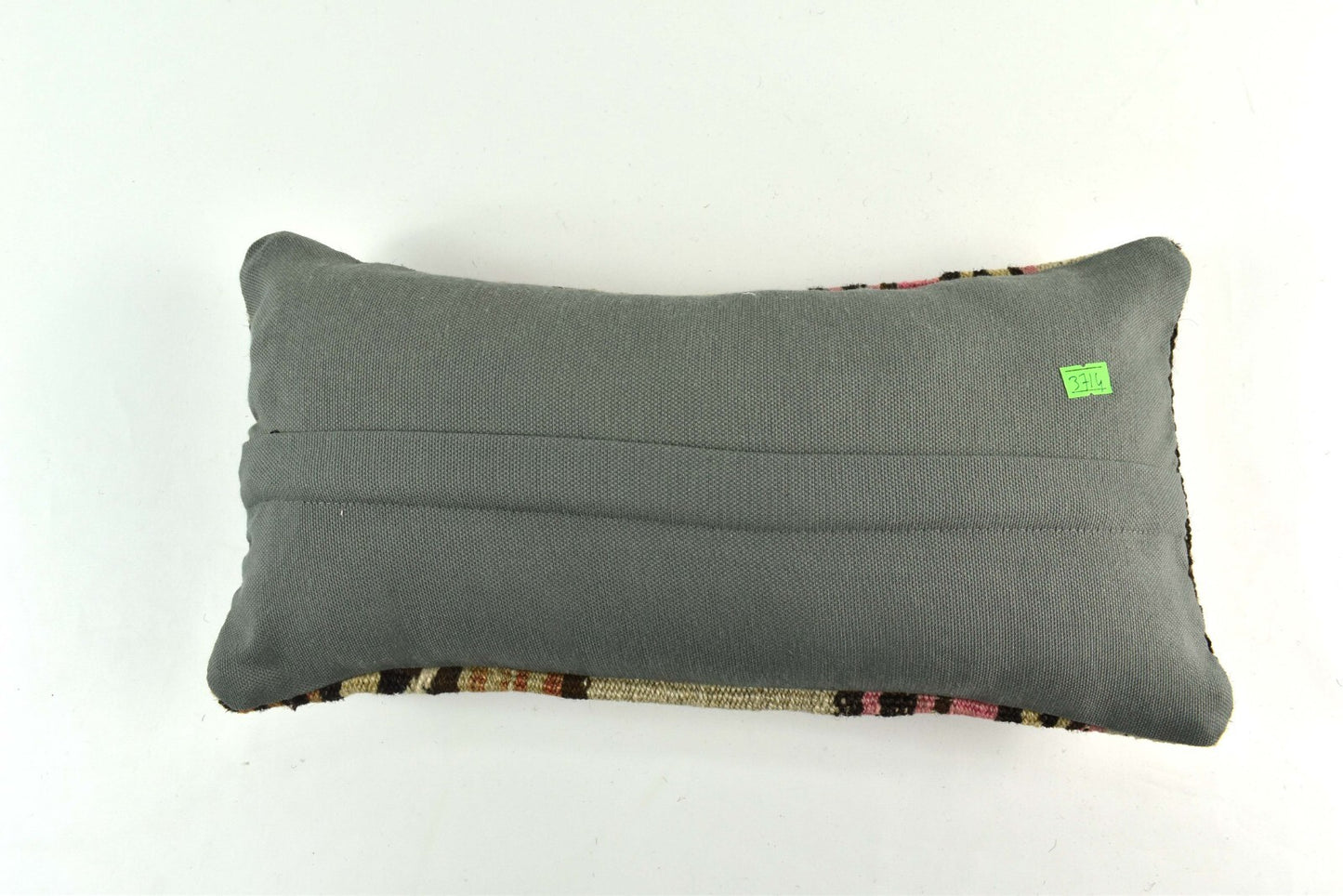 Turkish Cushion Cover 8"x16" Handmade Vintage Boho Ethnic Throw Pillow Case 3714