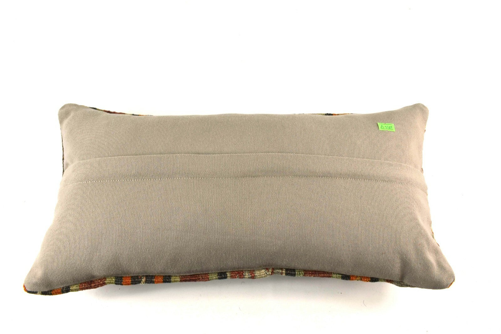 Kilim Lumbar Pillow Cover 10x20 Decorative Sofa Couch Handmade Cushion A2261