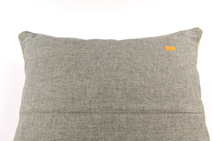 20x20 Kilim Pillow Cover Handmade Vintage Oushak Kilim Cushion Cover 4727