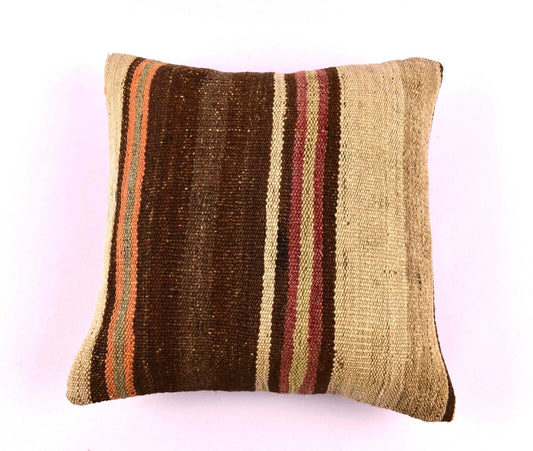 16x16 Ethnic Vintage Turkish Rug Pillow Cover Home Decorative Boho Cushion 4557