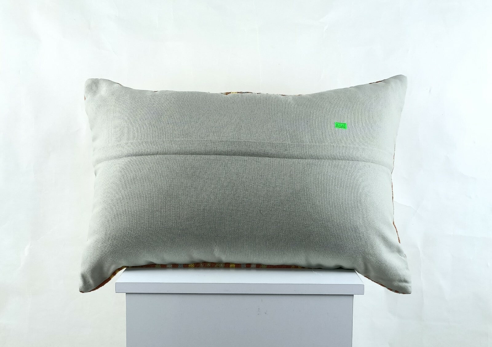 Kilim Pillow Cover 16x24 in Traditional Handmade Anatolian Lumbar Cushion A1466