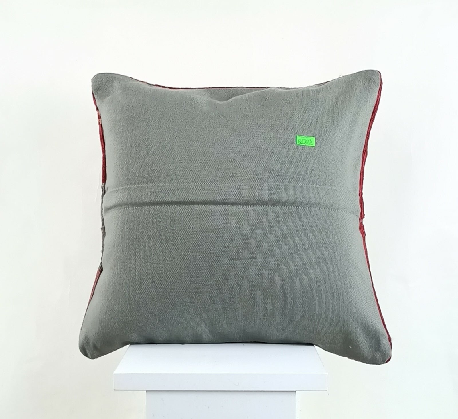 14x14 Kilim Cushion Cover Turkish Ottoman Boho Rustic Throw Pillow Case A1303