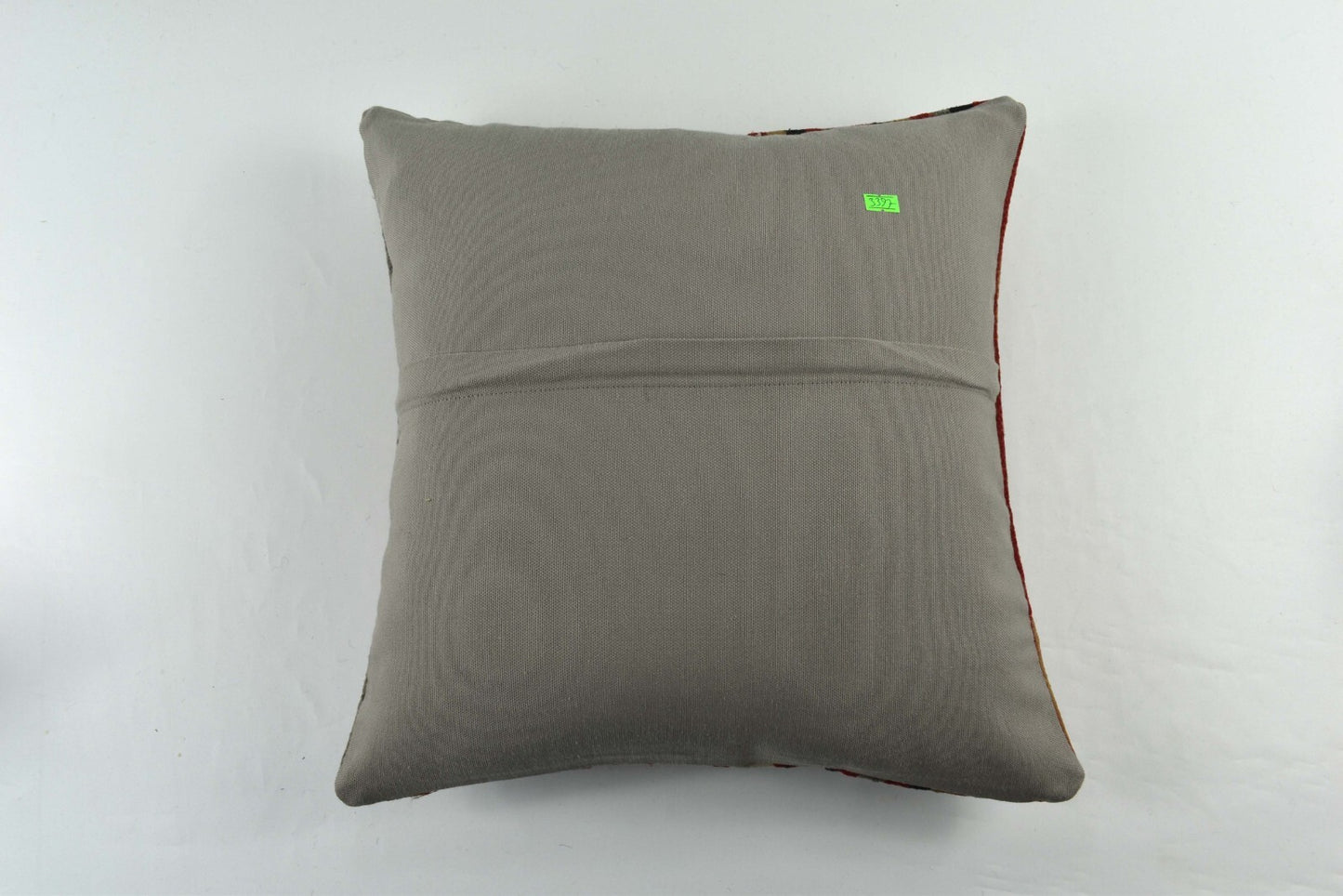 18"x18" Kilim Pillow Cover  Handmade Turkish Vintage Cushion Tribal Lumbar 3397