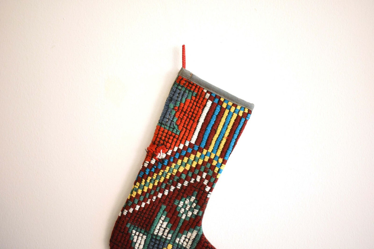 Kilim Christmas Stocking Vintage Stocking Gift Stocking  Xmas Socks S270