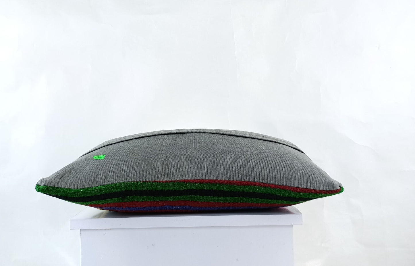 Kilim Pillow Cover 12x20 Turkish Handmade Sofa Couch Floor Lumbar Cushion E988