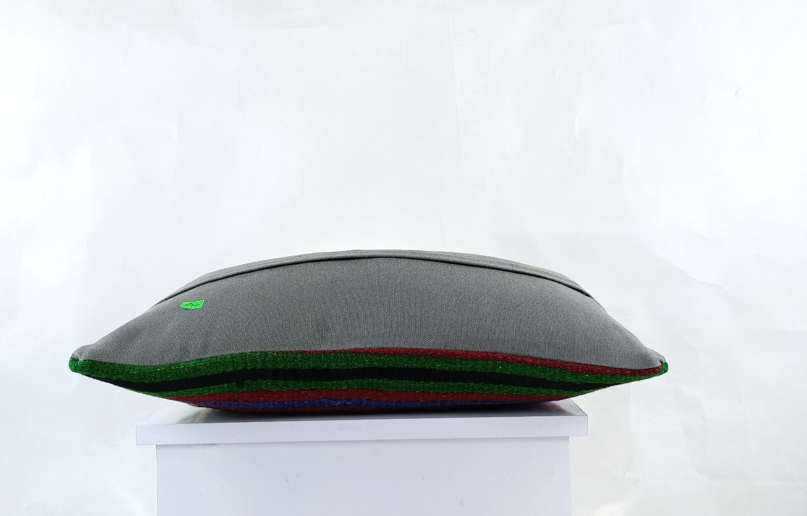 Kilim Pillow Cover 12x20 Turkish Handmade Sofa Couch Floor Lumbar Cushion E988