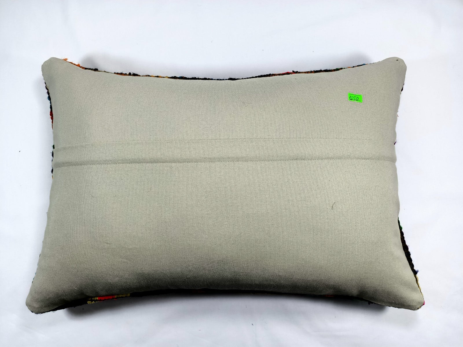 Kilim Pillow Cover 16x24 Tribal Vintage Turkish Carpet Lumbar Pillow Cover E50