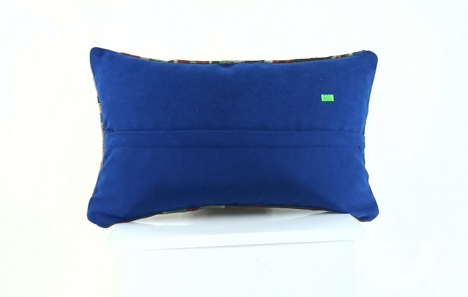 Kilim Lumbar Pillow Cover 12x20 Bohemian Vintage Wool Sofa Couch Cushion A974