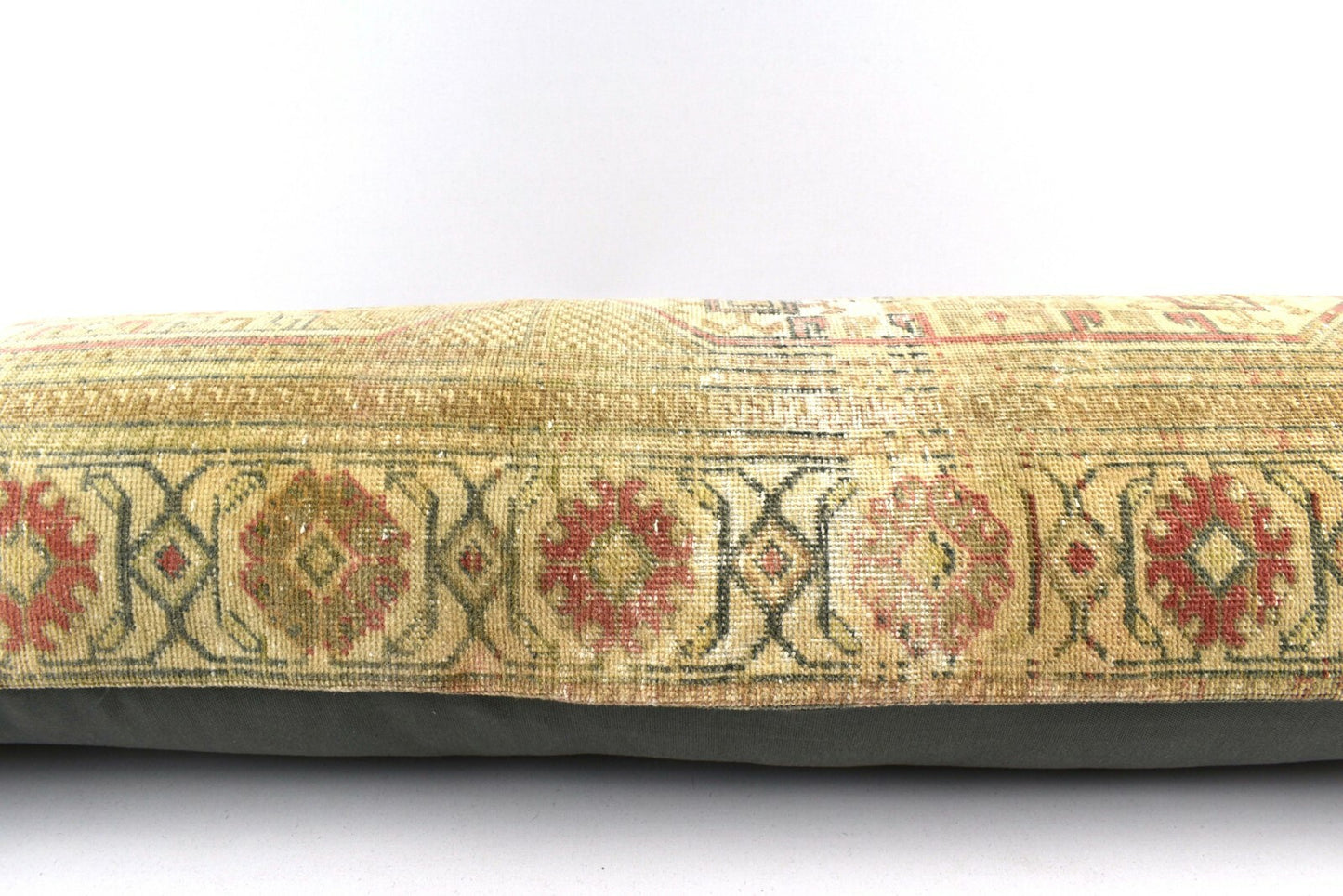 Extra Large Kilim Pillow Cover 16x48 Handmade Ethnic Turkish Rug Lumbar A3318