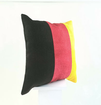 Kilim Pillow Cover 20x20 Home Decorative Handmade Ethnic Oushak Rug Cushion A910