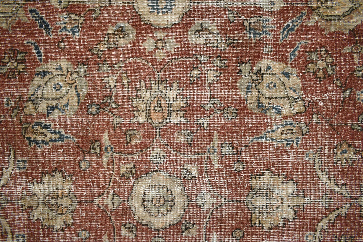 Vintage Runner 7.9x2.2 ft Oushak Runner Anatolian Rug Faded Turkish Runner R30