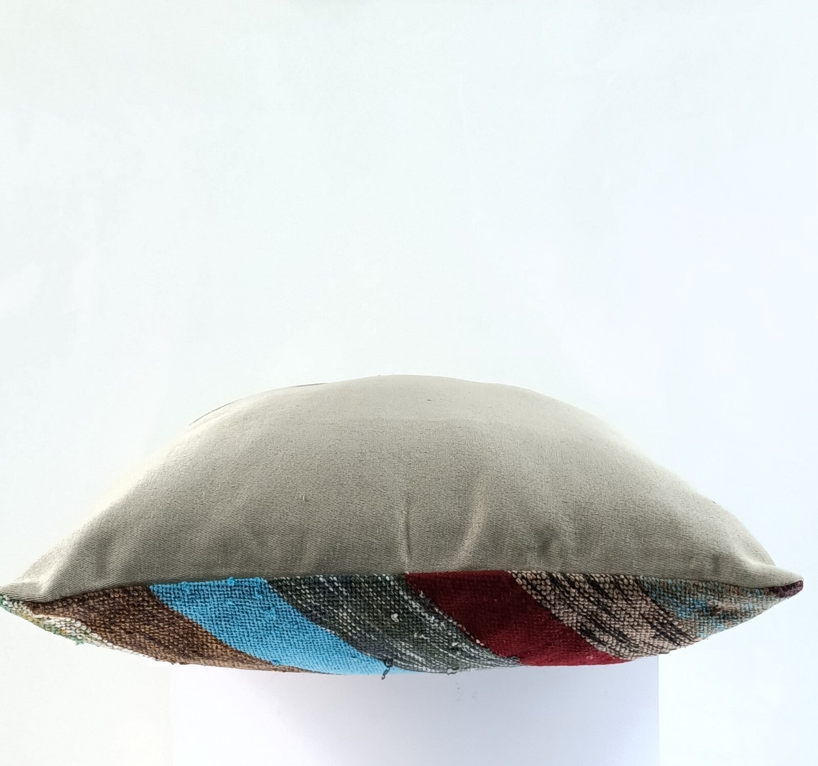 20x20 Kilim Pillow Cover Handmade Vintage Oushak Kilim Cushion Cover 2370