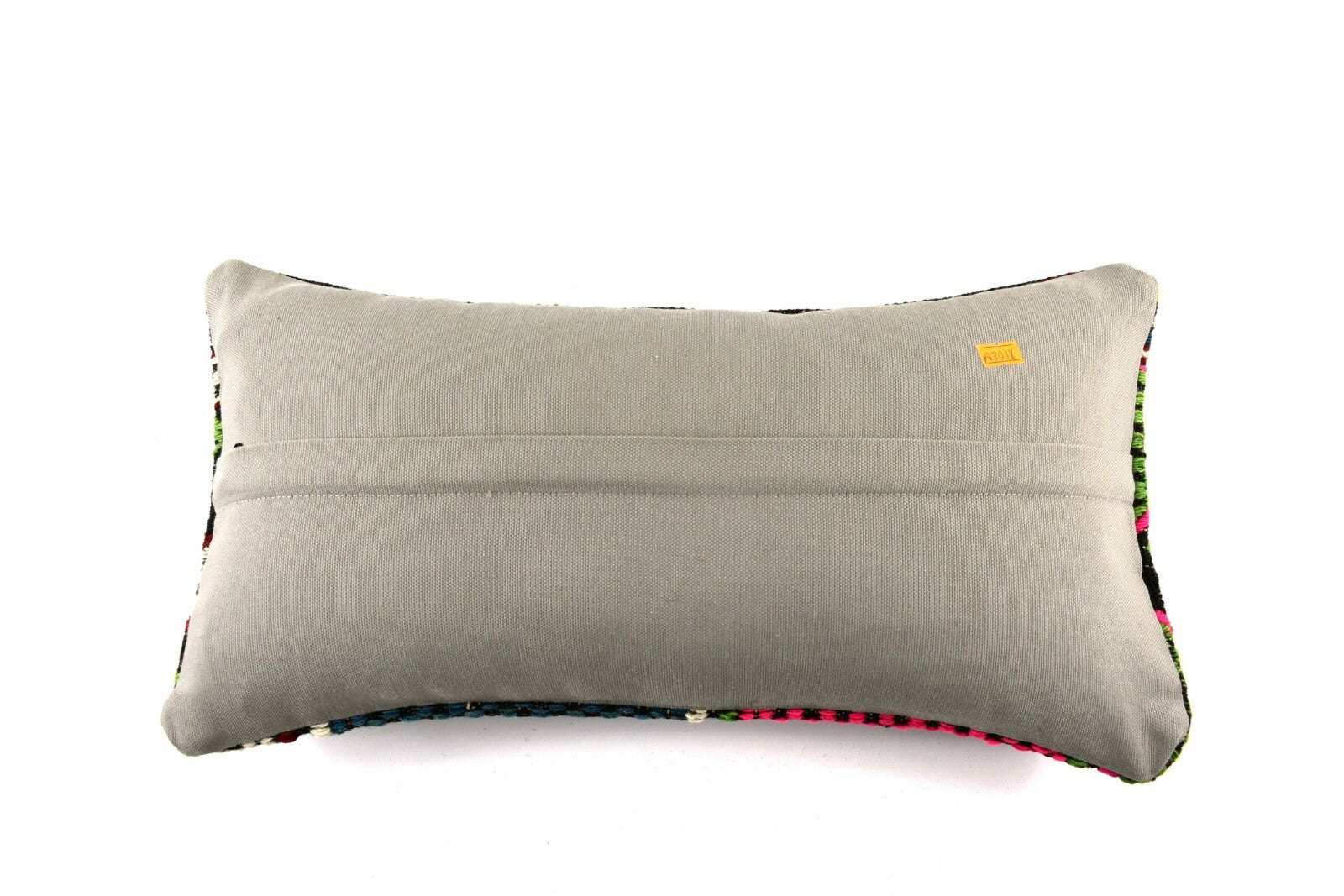 10x20 Kilim Lumbar Pillow Cover Vintage Ethnic Oushak Kilim Pillow Cover A3018