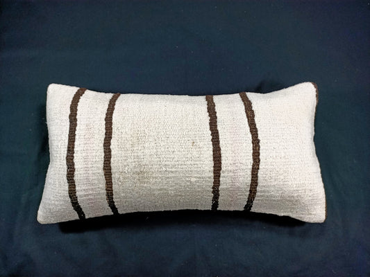 Home Decorative Handmade 12x24 Tribal Vintage Turkish Kilim Pillow Cover E76