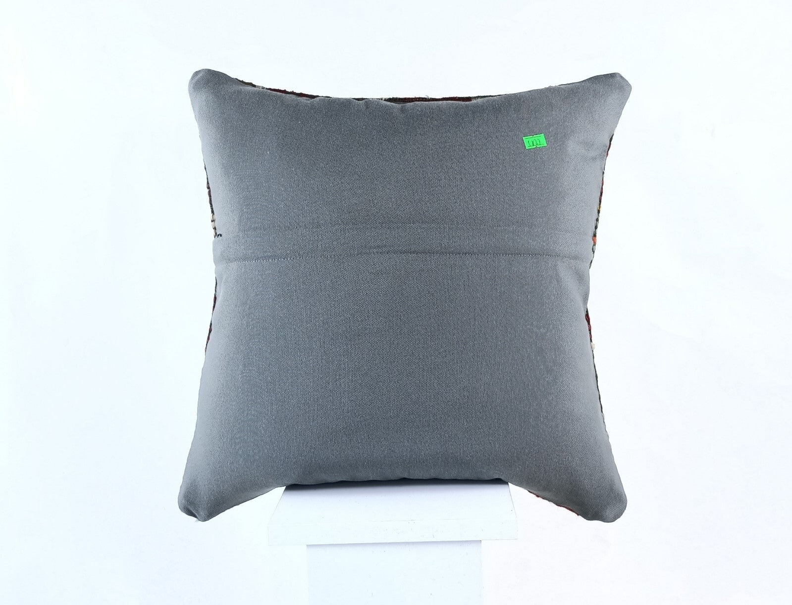 18"x18" Kilim Pillow Cover  Handmade Turkish Vintage Cushion Tribal Lumbar 1827